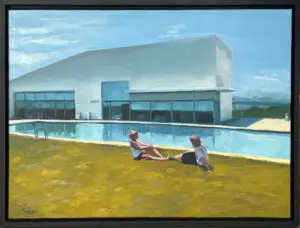 Merry - They Meet at the Reach - Oil