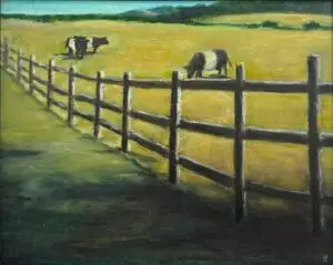 Massaro - The Fence - Oil