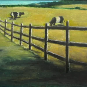 Massaro - The Fence - Oil