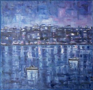 Astar - Night Istanbul - Oil