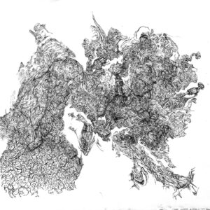 Connors - Cement Mountain - Pen/Ink