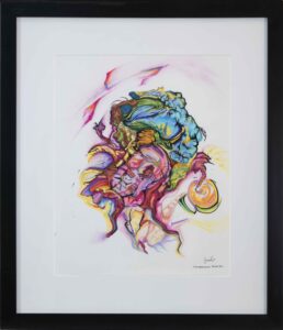 Connors - Chloroplasmic Brain Stem - Pen/Ink