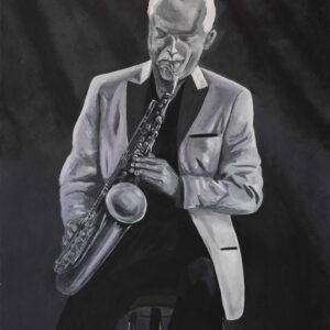 Luck - The Saxophonist - Acrylic