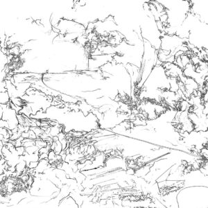 Connors - Palm Springs - Pen/Ink