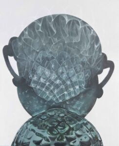 Melin - Caustics Study - Acrylic paint