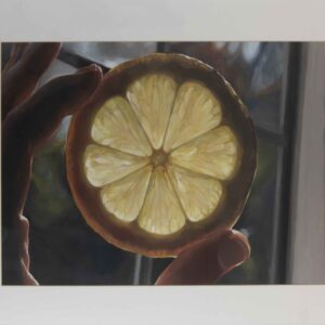Melin - Looking Through Lemons - Acrylic paint