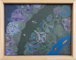 Puppo - Forest Trail By The River - Oil