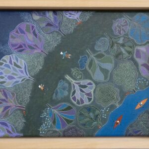 Puppo - Forest Trail By The River - Oil