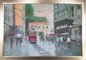 Astar - Living in the City - Oil paint