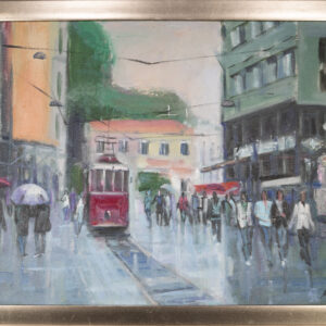 Astar - Living in the City - Oil paint