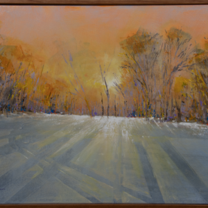 Bain - First Snow - Acrylic paint