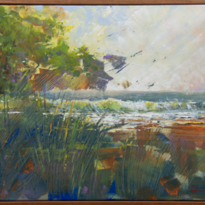 Bain - Surf - Acrylic paint