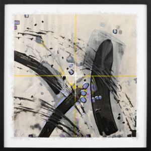 Bain - Zeroing In - Acrylic paint