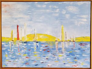 Nguyen - Lagoon - Oil paint